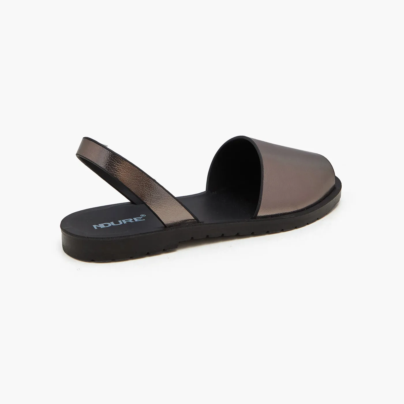 Women's Metallic Toned Sandals