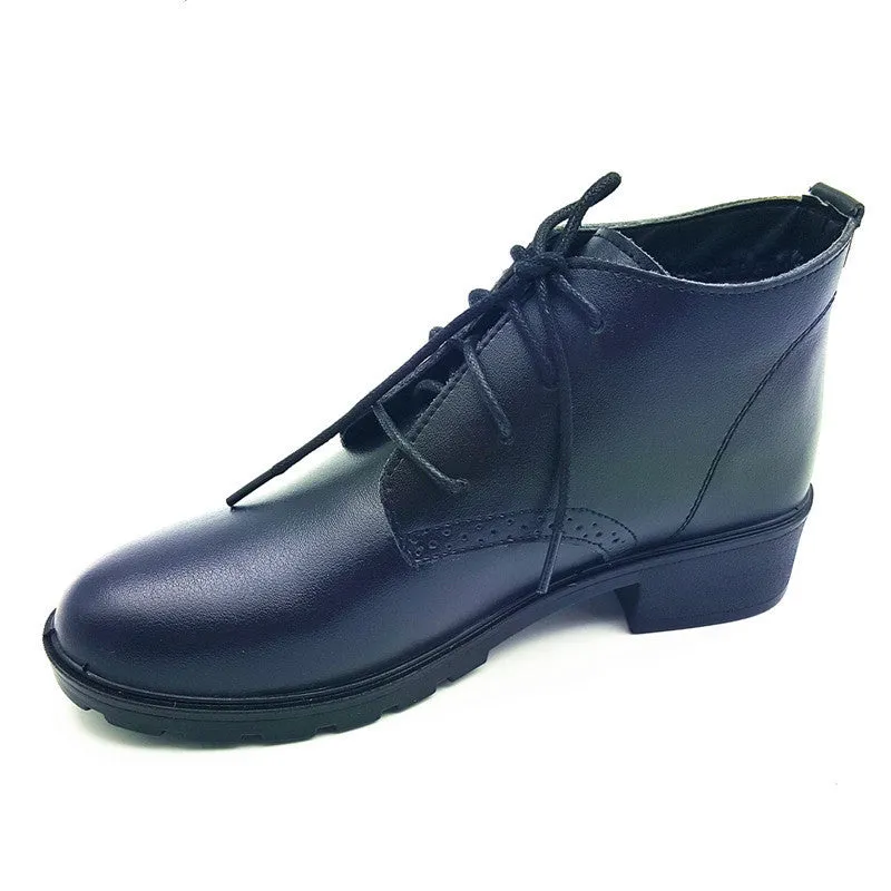 Women's Shoes Woman Lace-up Oxford Shoes Platform Zapatos Hombre Chaussure Homme Creepers Ladies Shoes Flats 2017 .DNF6251
