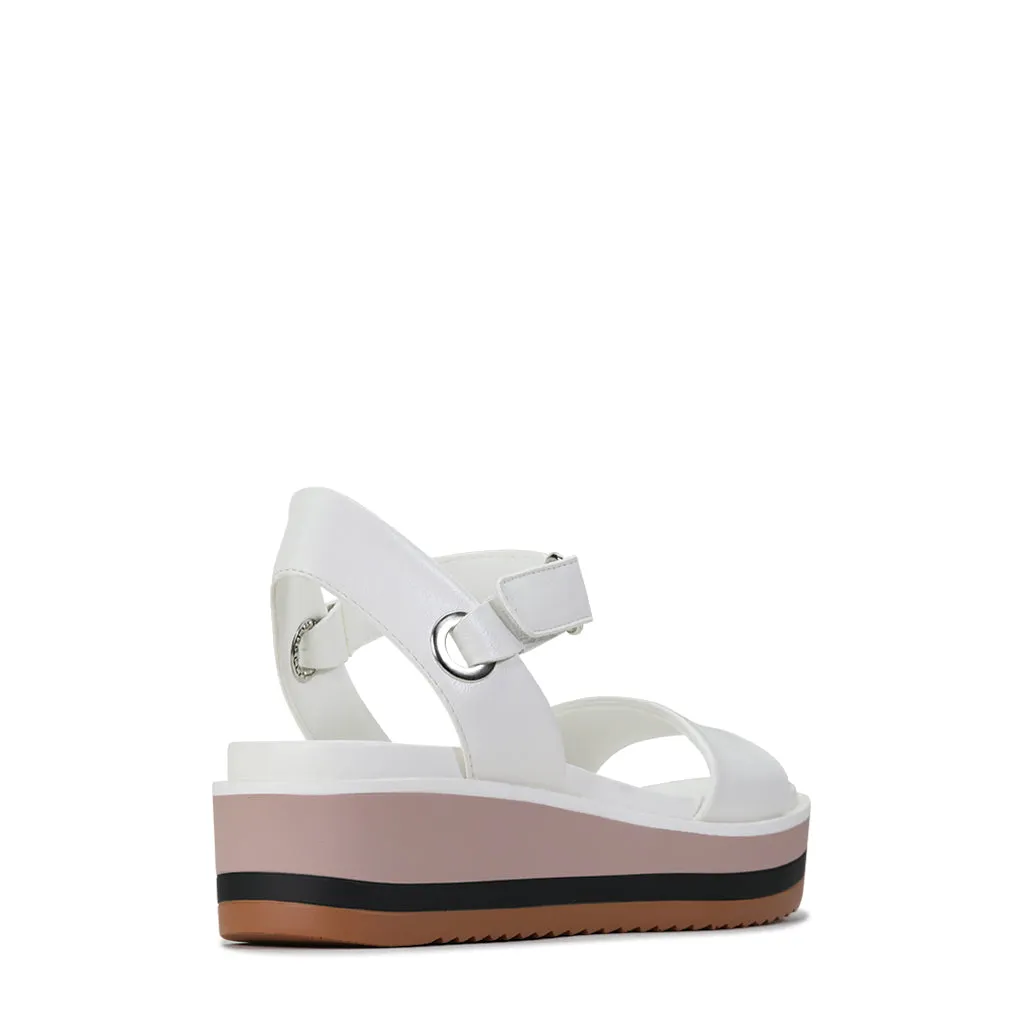 ZITA PLATFORM WEDGE SANDALS